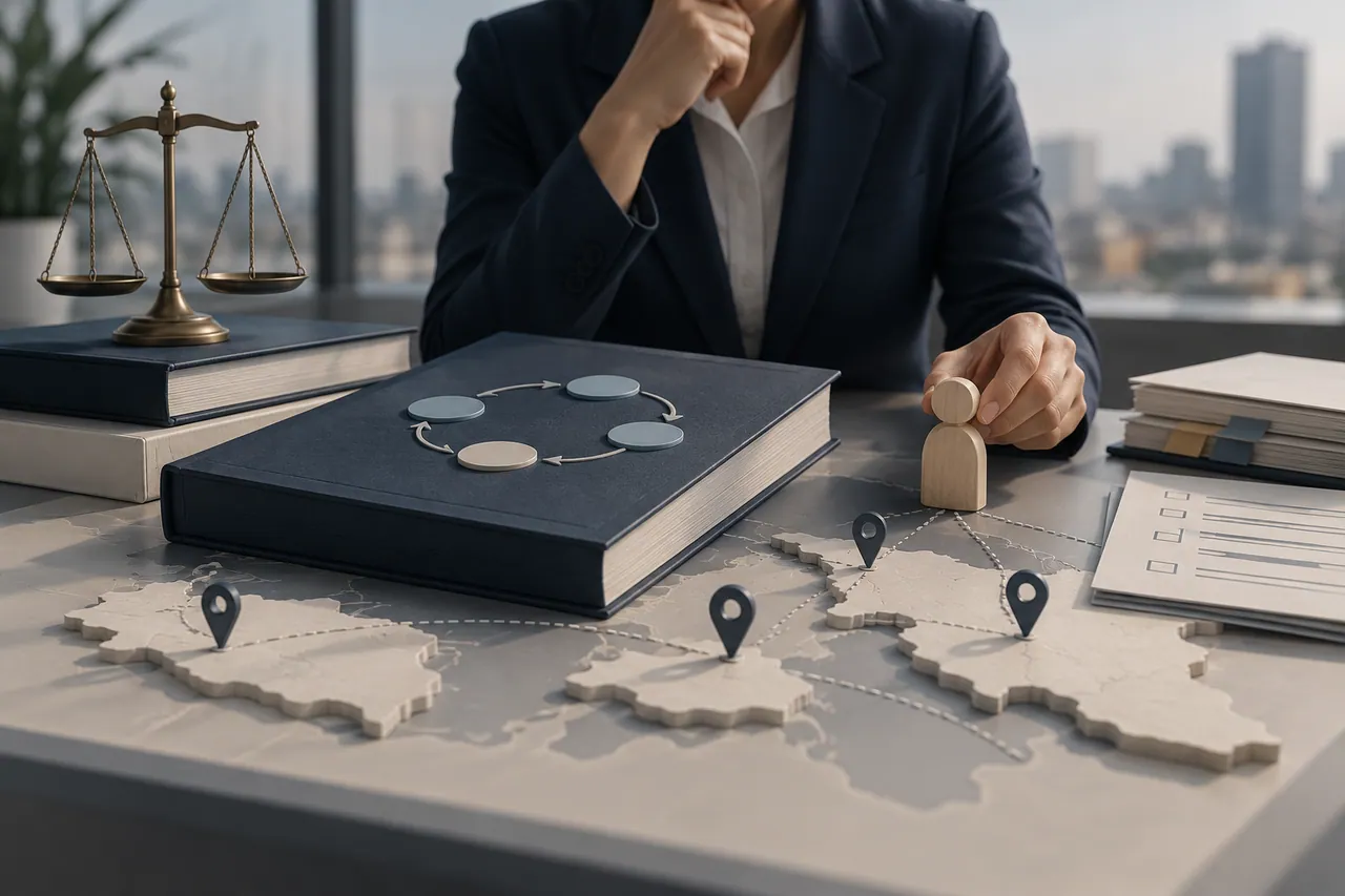 نقشهٔ حوزه‌های فعالیت در کنار مستندات و چارچوب تصمیم‌گیری سازمان