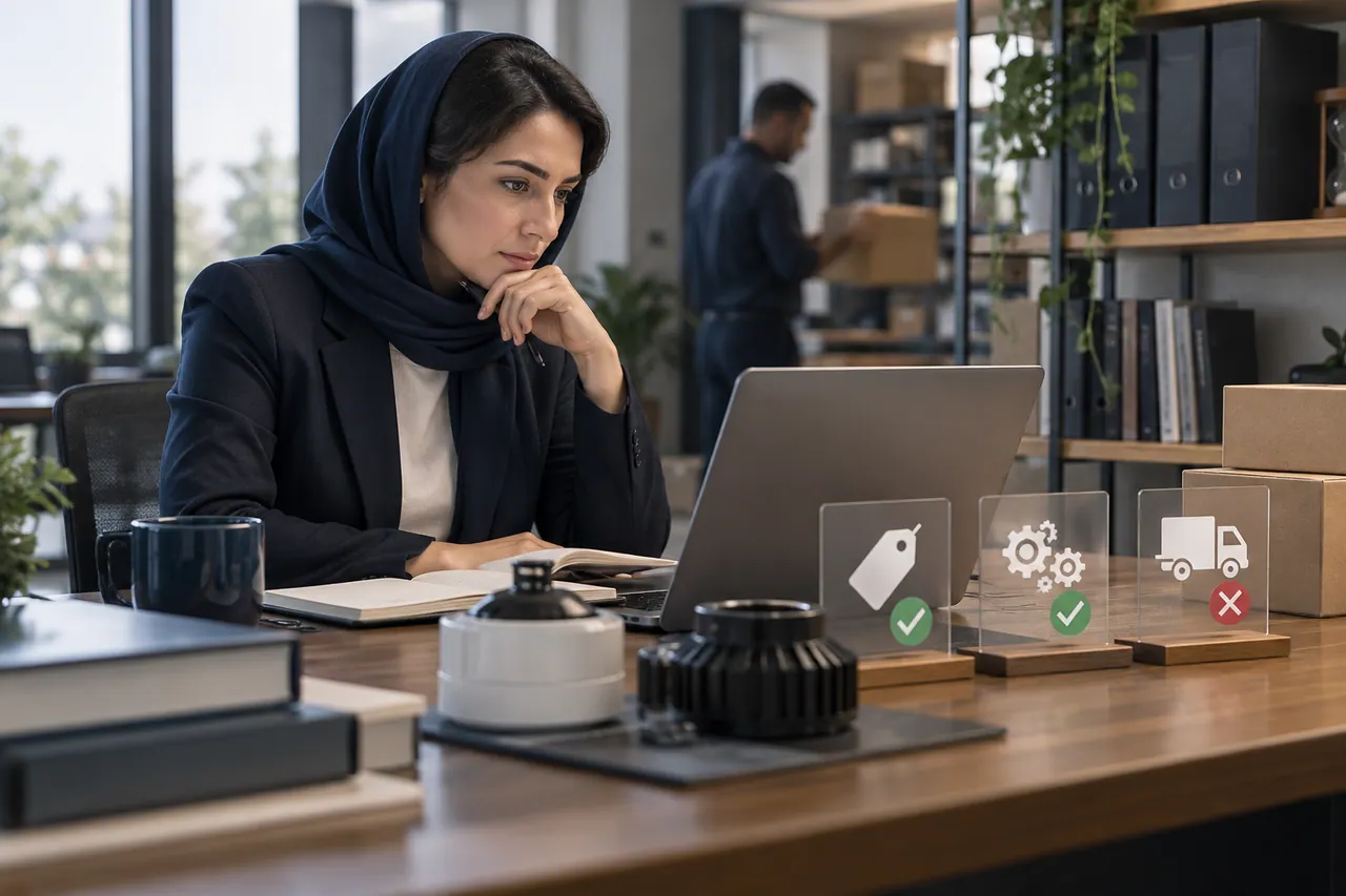 بازبینی انسانی پیشنهاد فروش با منابع معتبر و نشانههای تأیید و رد