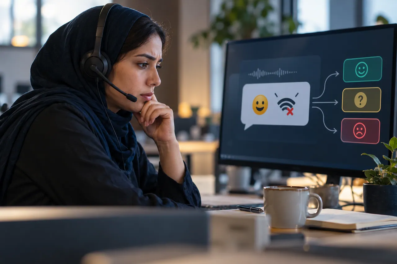 بررسی برداشت احساس و مفهوم از پیام بدون اتکا به یک نشانهٔ منفرد