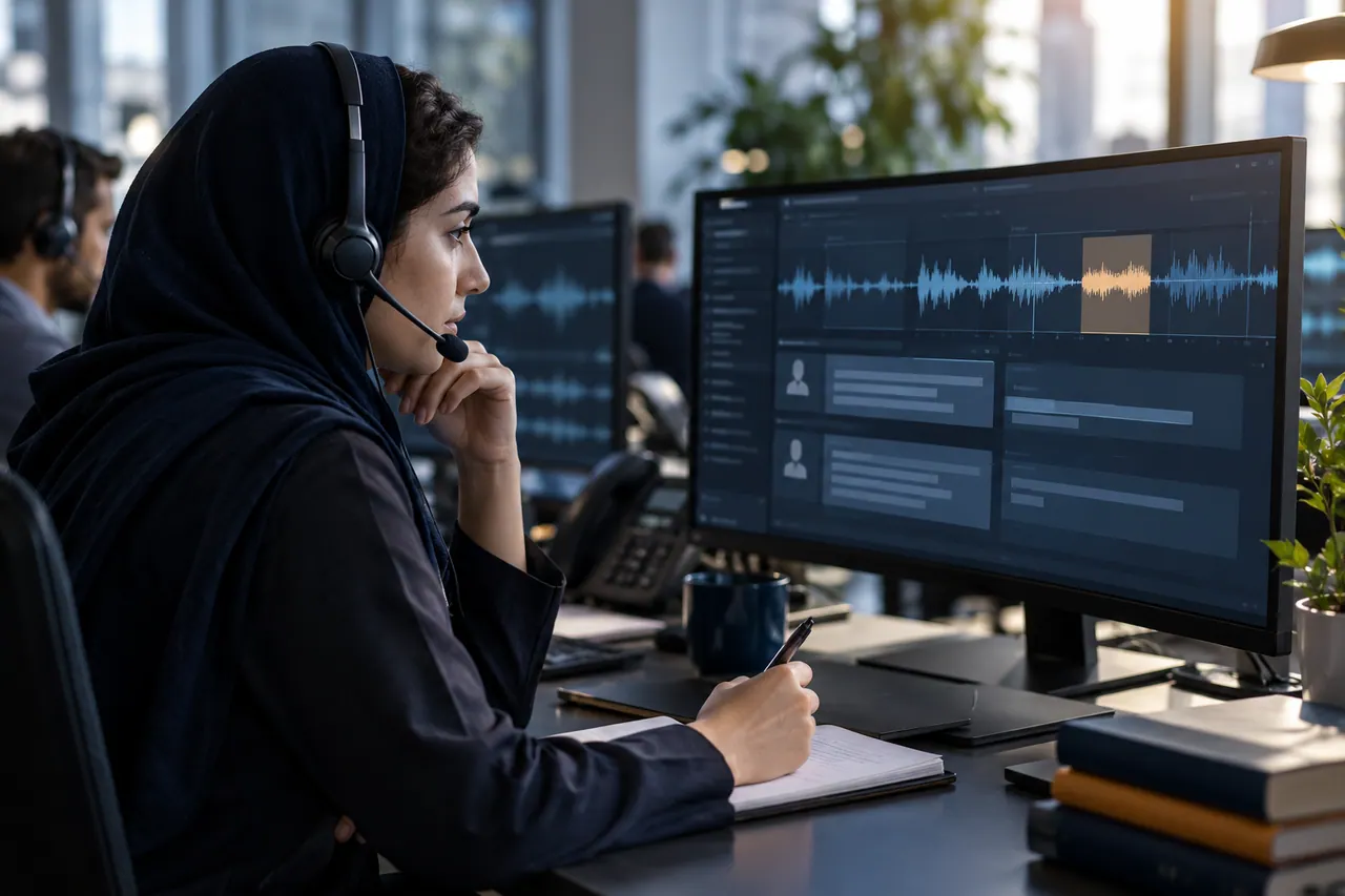بازبینی متن و موج صوتی مکالمهٔ فارسی در ایستگاه کارشناس
